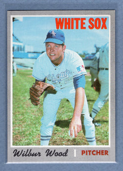 1970 Topps #342 Wilbur Wood  EX-MT  GO680