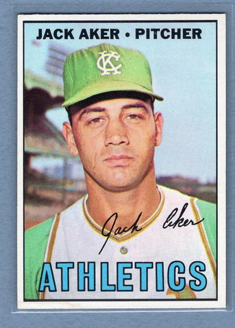 1967 Topps #110 Jack Aker EX-MT  GO225