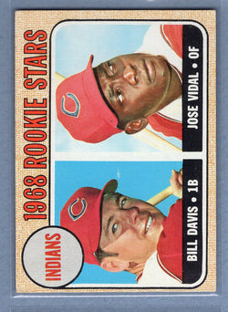 1968 Topps #432 Indians Rookies (c)  EX-MT  GO550