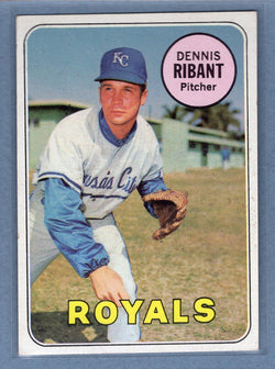 1969 Topps #463 Dennis Ribant (st)(a) VG  GO850