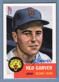 1991 Topps Archives #112 Ned Garver Autograph Auto signed