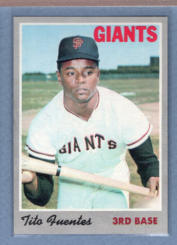 1970 Topps #42 Tito Fuentes  (a) EX-MT  GO750