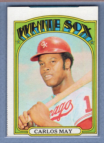 1972 Topps #525 Carlos May EX  GO900