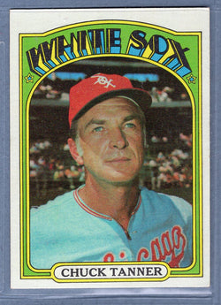 1972 Topps #98 Chuck Tanner MG (a) EX-MT  GO544
