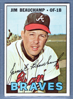 1967 Topps #307 Jim Beauchamp EX-MT  GO510