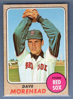 1968 Topps 212 Dave Morehead VG-EX SET BREAK