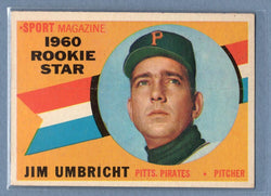 1960 Topps #145 Jim Umbricht EX    GO65