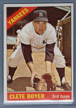 1966 Topps #9 Clete Boyer NM  GO466