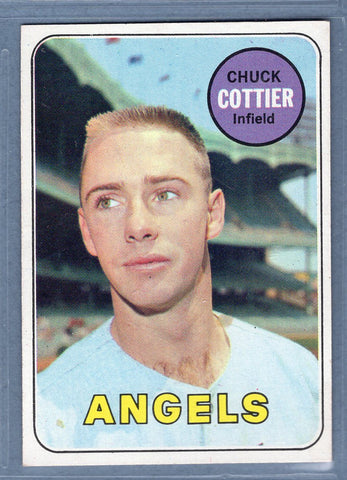 1969 Topps #252 Chuck Cottier EX-MT  GO661