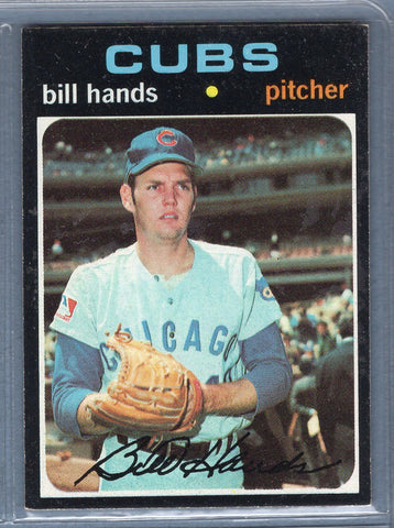 1971 Topps #670 Bill Hands  EX  SB1
