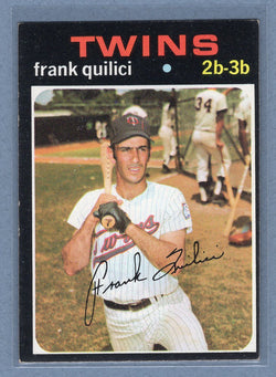 1971 Topps #141 Frank Quilici (a) EX  GO950