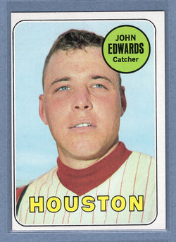 1969 Topps #186 John Edwards (a) EX-MT  GOWAYY