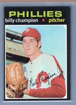 1971 Topps #323 Billy Champion   EX  GO550