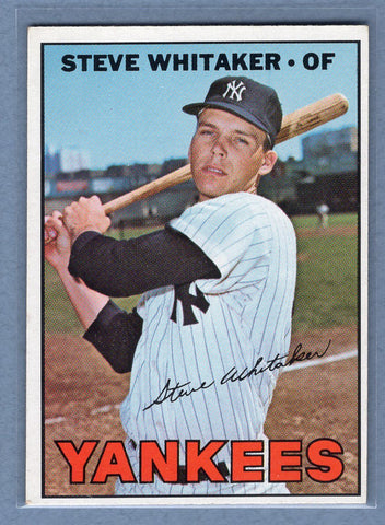 1967 Topps #277 Steve Whitaker EX  GO215