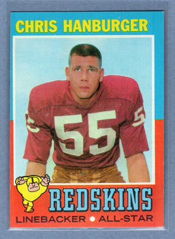 1971 Topps #97 Chris Hanburger (HOF) (d) EX  GO600
