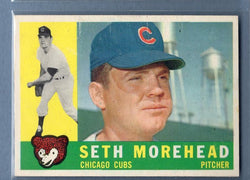 1960 Topps #504 Seth Morehead EX   GO255