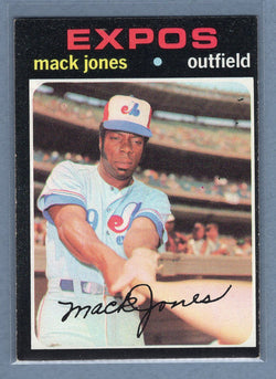 1971 Topps #142 Mack Jones (a) EX  GO950