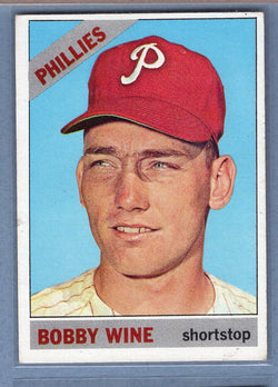 1966 Topps #284 Bobby Wine EX  GO301