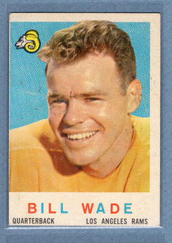 1959 Topps #110 Bill Wade (st) VG  GO801