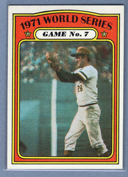 1972 Topps #229 World Series Game 7 Ex-Nm