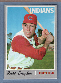 1970 Topps #347 Russ Snyder (st) VG  GO680