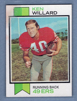 1973 Topps #387 Ken Willard EX-MT  High Grade Set Break