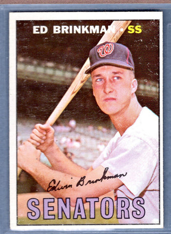 1967 Topps #311 Ed Brinkman EX-MT  GO510