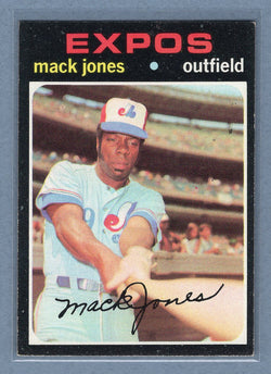 1971 Topps #142 Mack Jones (b) EX  GO950