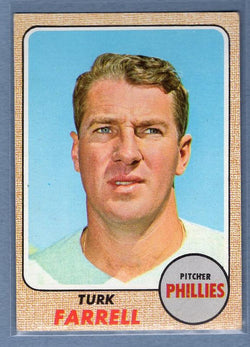 1968 Topps 217 Turk Farrell VG-EX SET BREAK