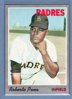 1970 Topps #44 Roberto Pena  (a) EX-MT  GO750