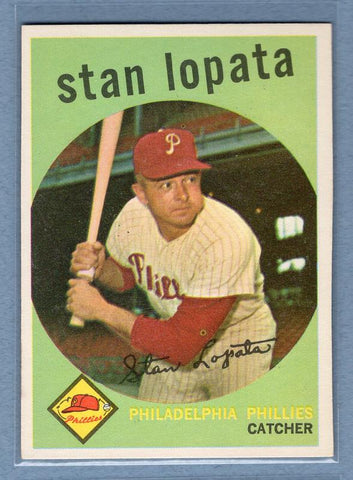 1959 Topps #412 Stan Lopata EX-MT  GO200