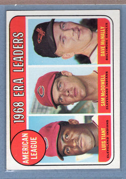 1969 Topps #7 A.L. ERA Leaders (b) EX-MT  GOYY3