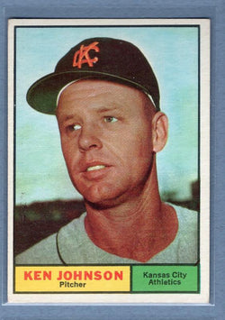 1961 Topps #24 Ken Johnson VG-EX     GO100