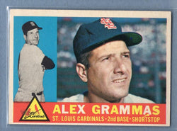 1960 Topps #168 Alex Grammas EX    GO65