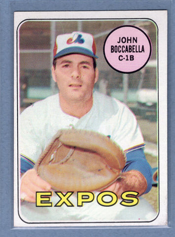 1969 Topps #466 John Boccabella(c) EX-MT  GO850