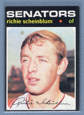 1971 Topps #326 Richie Scheinblum   VG-EX  GO550