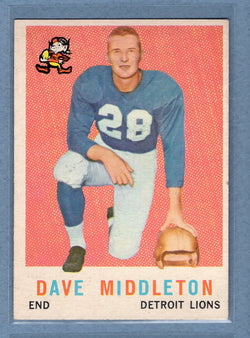 1959 Topps #113 Dave Middleton (a) EX  GO801