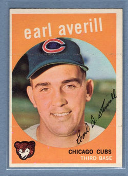 1959 Topps #301 Earl Averill EX-MT  GO176