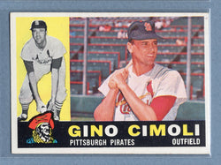 1960 Topps #58 Gino Cimoli EX-MT  GO252