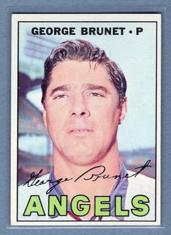 1967 Topps #122 George Brunet EX  GO225