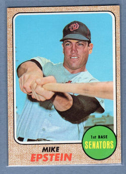 1968 Topps #358 Mike Epstein EX-MT  GO534