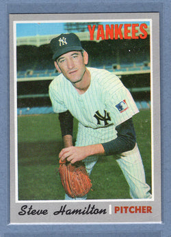 1970 Topps #349 Steve Hamilton  EX-MT  GO680