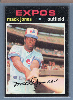 1971 Topps #142 Mack Jones (d) EX  GO950