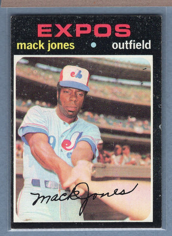 1971 Topps #142 Mack Jones (d) EX  GO950