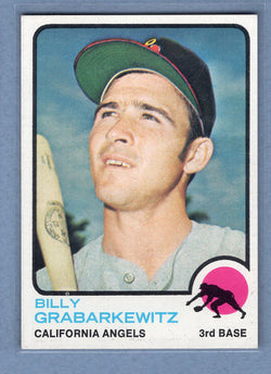1973 Topps #301 Billy Grabarkewitz  EX-MT  GO443