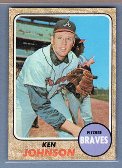 1968 Topps #342 Ken Johnson(b) EX  GO250
