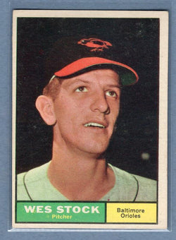 1961 Topps #26 Wes Stock VG-EX     GO100