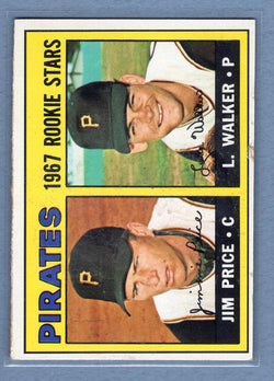 1967 Topps #123 Pirates Rookies VG-EX  GO225