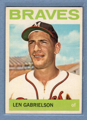 1964 Topps #198 Len Gabrielson EX   GO220