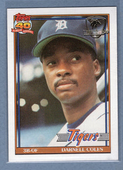 1991 Topps Desert Shield #506 Darnell Coles  NM  GO500